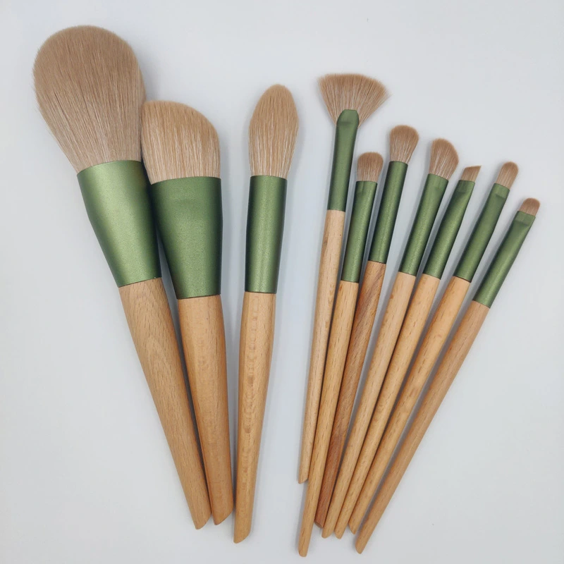 10pcs makeup brush set 1